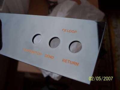 Faceplate