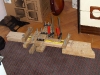 Truss rod in press