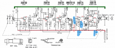 Panasonic R-12 Schematic