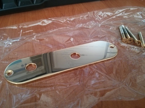 Gold plated hardware