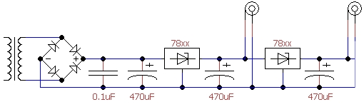 Ultimate Pedal Power Supply Schematic